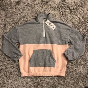 Wildfox Women’s Lea Sweatshirt in Heather/Nectar Size Small